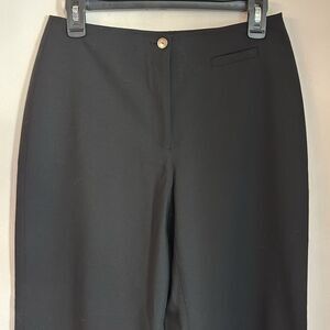 J. Jill vintage deadstock wool blend black Stretch Trousers women’s pants 6P NWT
